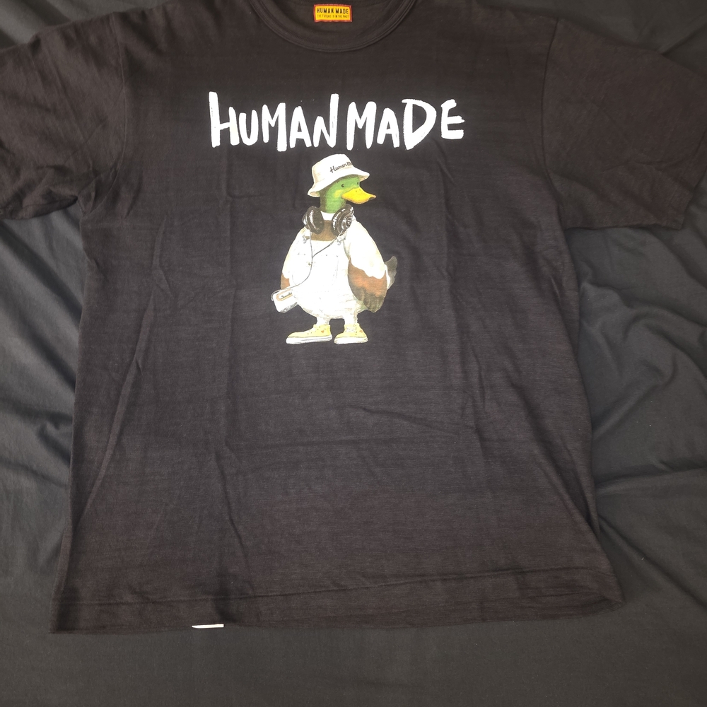 Human Made Charcoal Duck Graphic Tee